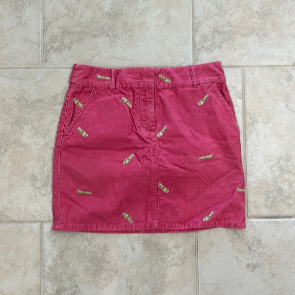 J crew corduroy skirt